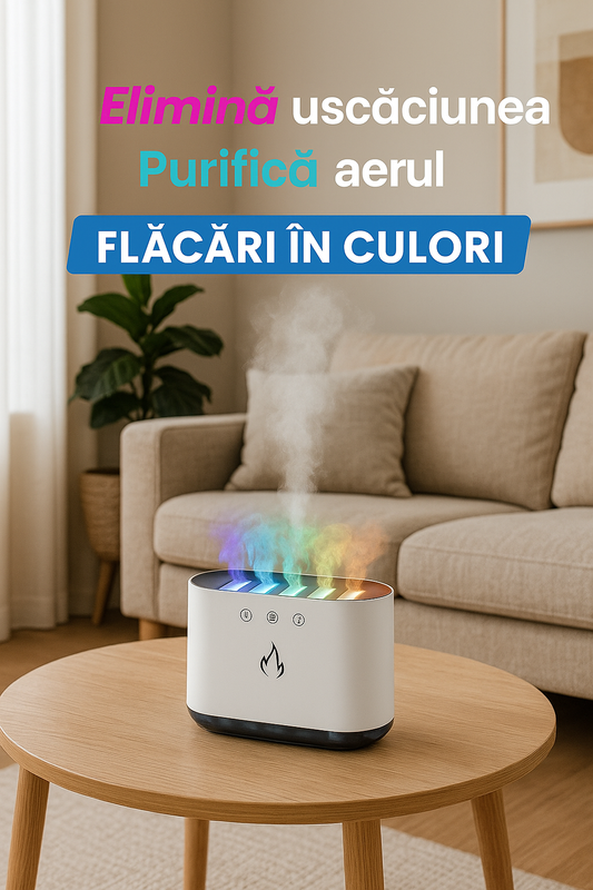Umidificator cu Lumini